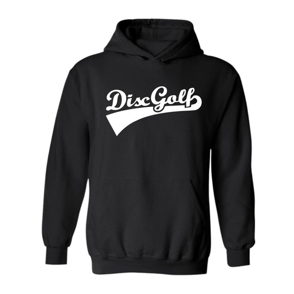 COPY - Disc Golf Pullover Hoodie Dual Logo SASQUATCH Sweatshirt Choose SZ BLACK - Picture 2 of 6